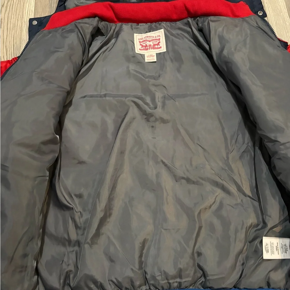 Levi's Kids' Colorblock Hooded Puffer Jacket Size 12/13